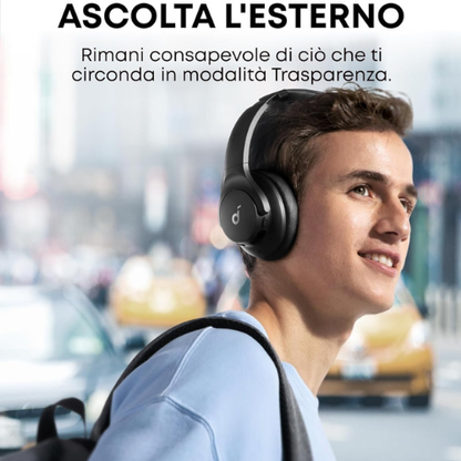 Cuffie Wireless con Cancellazione del Rumore per un’Ascolto Immersivo