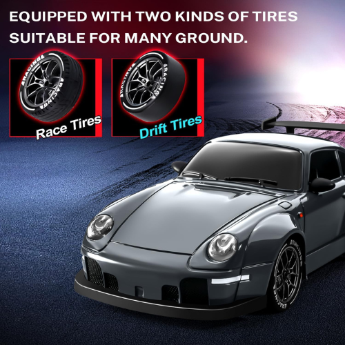 Auto RC Drift ad Alta Velocità per Gare Piene di Azione