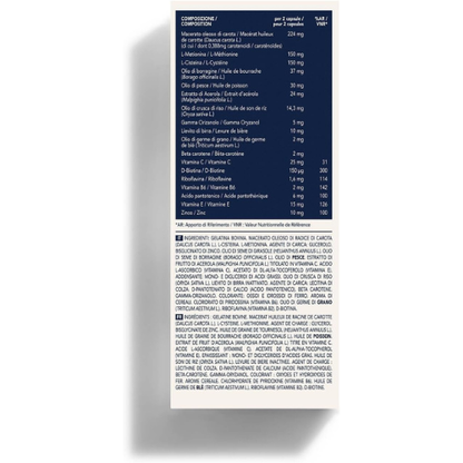 Integratore per Capelli e Unghie – Programma da 180 Capsule