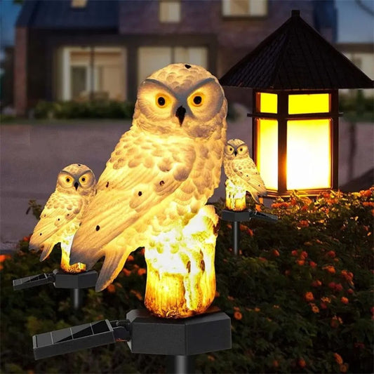Gufo solare a LED MagicNight