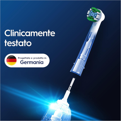 Testine di ricambio per spazzolino elettrico – Confezione da 16