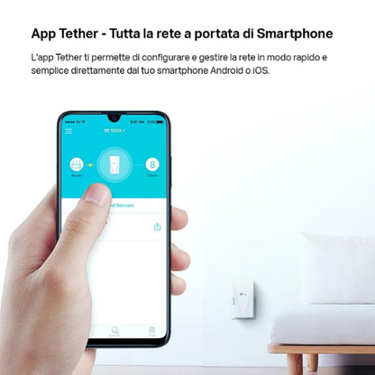 Ripetitore WiFi 6 ad Alte Prestazioni