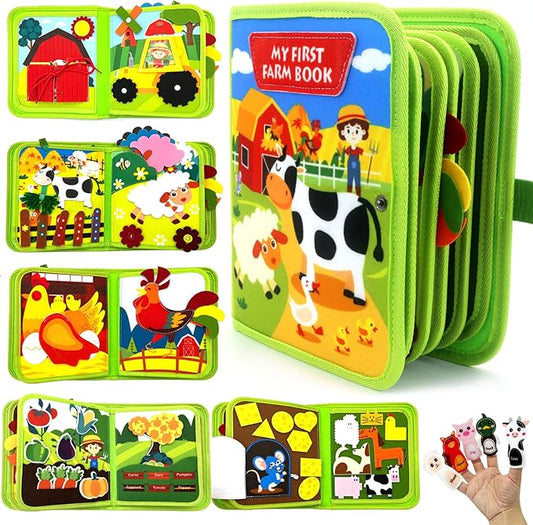FarmFun™ – Libro didattico sulla fattoria Montessori