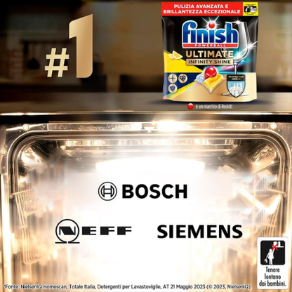 Pastiglie Lavastoviglie Tutto-in-Uno – Pulizia Profonda e Brillantezza, Confezione da 160