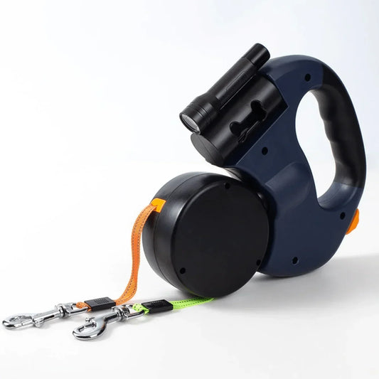 DuoLeash™ – Guinzaglio per cani 2 in 1 con luce