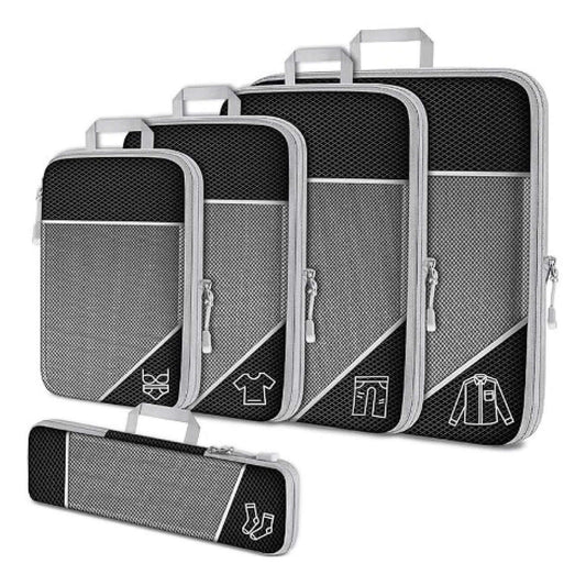 Packzy - Confezione da 5 cubi di compressione