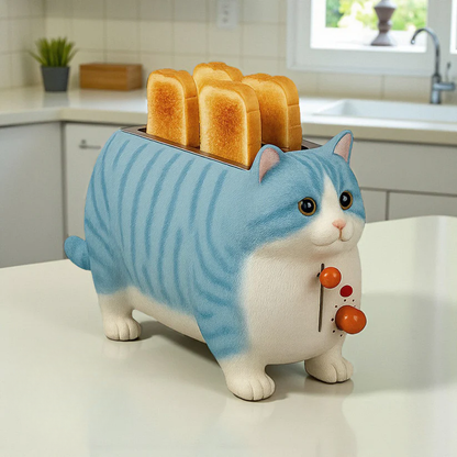 Tostapane KittyToast: una colazione che fa le fusa!