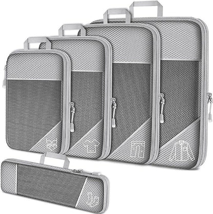 Packzy - Confezione da 5 cubi di compressione