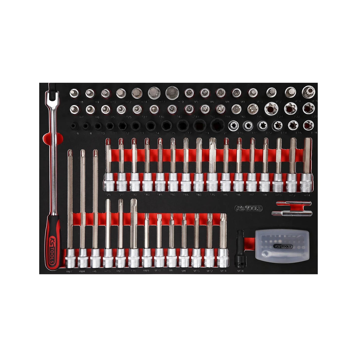 Performanceplus Carrello da officina P15 - Set completo di utensili, 399 pezzi con 7 cassetti