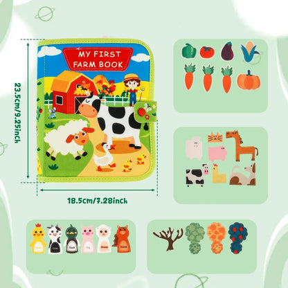 FarmFun™ – Libro didattico sulla fattoria Montessori