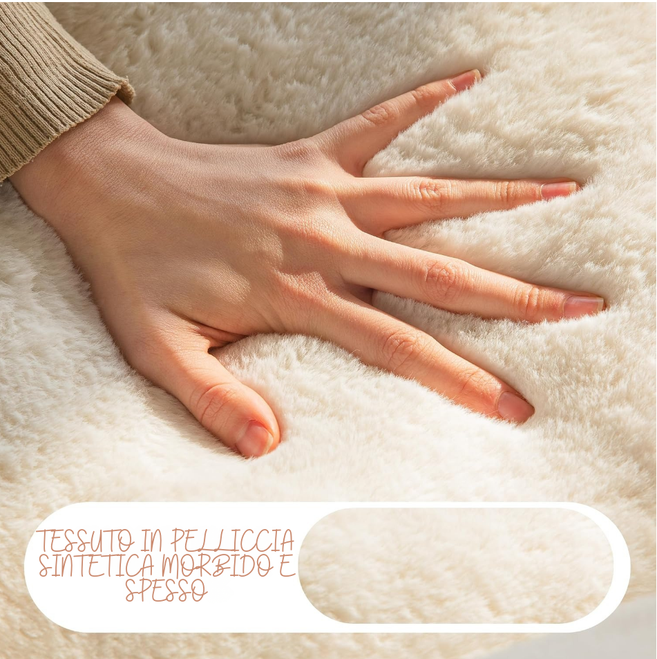 Breez | Divano da pavimento in peluche (1 ACQUISTATO = 1 IN OMAGGIO)