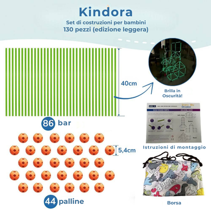 Set da costruzione avventura per bambini