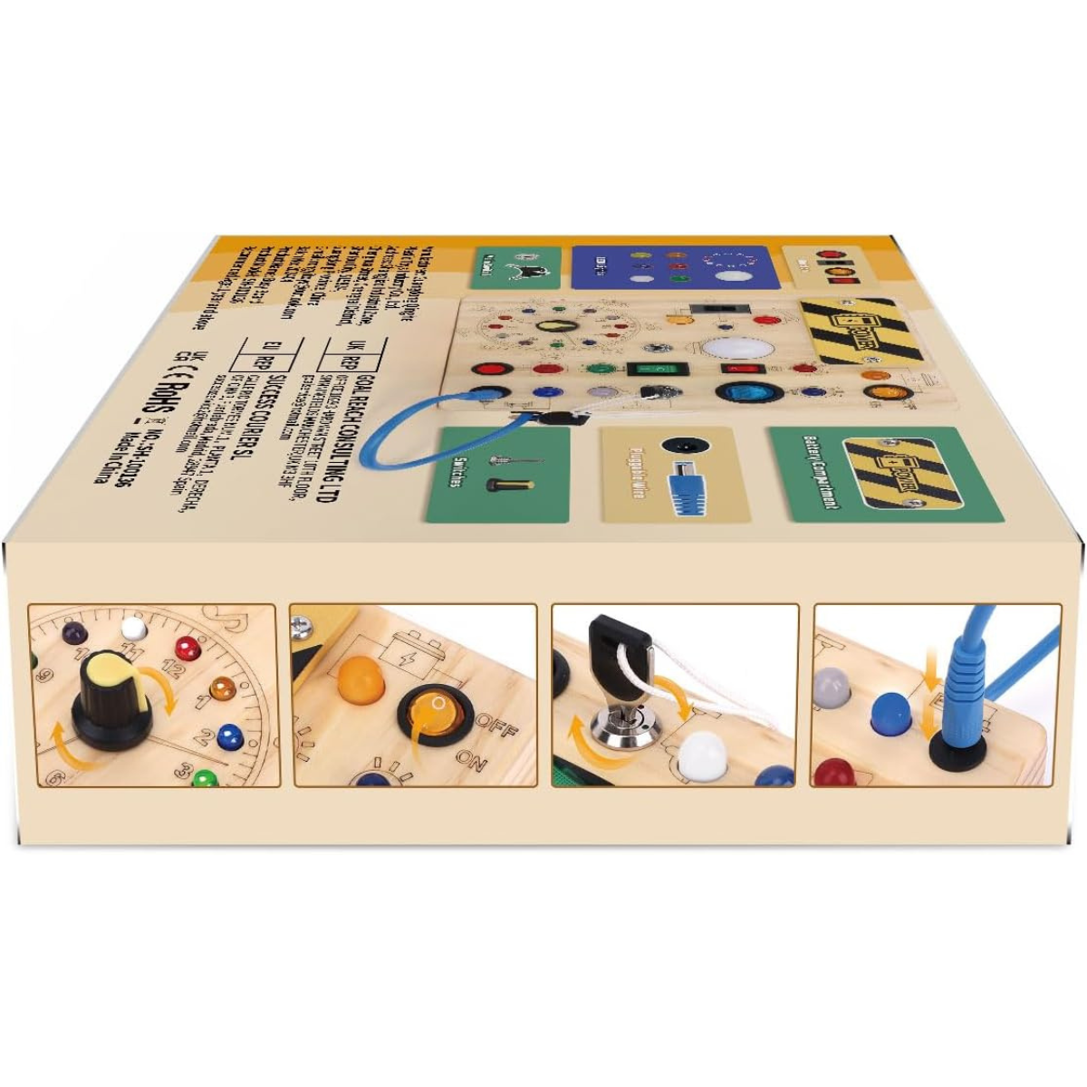 Montessori - Tavolo da gioco per bambini felici e curiosi