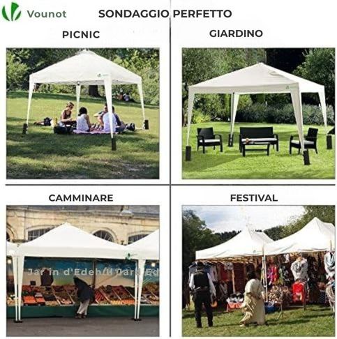 Pergolato da giardino 3x3m