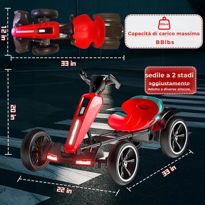 My Kart® - Go-Kart elettrico pieghevole 6V per bambini