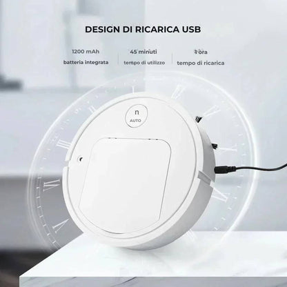 CleanBuddy Pro | Mai più pulire i pavimenti o passare l'aspirapolvere