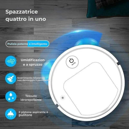CleanBuddy Pro | Mai più pulire i pavimenti o passare l'aspirapolvere