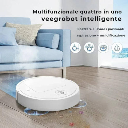 CleanBuddy Pro | Mai più pulire i pavimenti o passare l'aspirapolvere