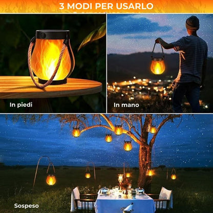 DancingFlame™ – Lanterna con effetto fiamma realistico