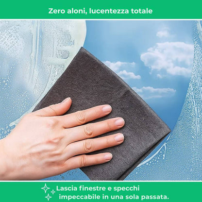 MagicClean - Panno in nanofibra ultra assorbente anticalcare