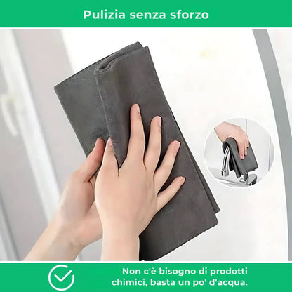 MagicClean - Panno in nanofibra ultra assorbente anticalcare