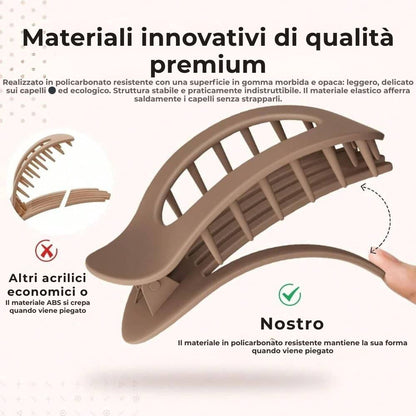 Clipia - Raccogli i capelli. Elimina il fastidio.