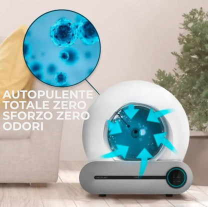 Lona - La sabbiera intelligente che si pulisce da sola