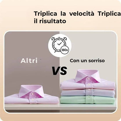 STEAMIFY™ Ferro da stiro a vapore professionale con funzione di aspirazione – Niente pieghe in pochi secondi