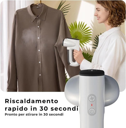 STEAMIFY™ Ferro da stiro a vapore professionale con funzione di aspirazione – Niente pieghe in pochi secondi