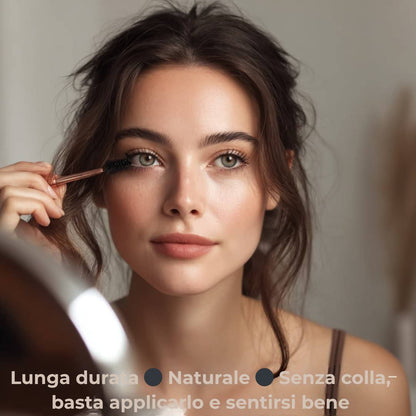 Lumoshe - Ciglia finte magnetiche e morbide