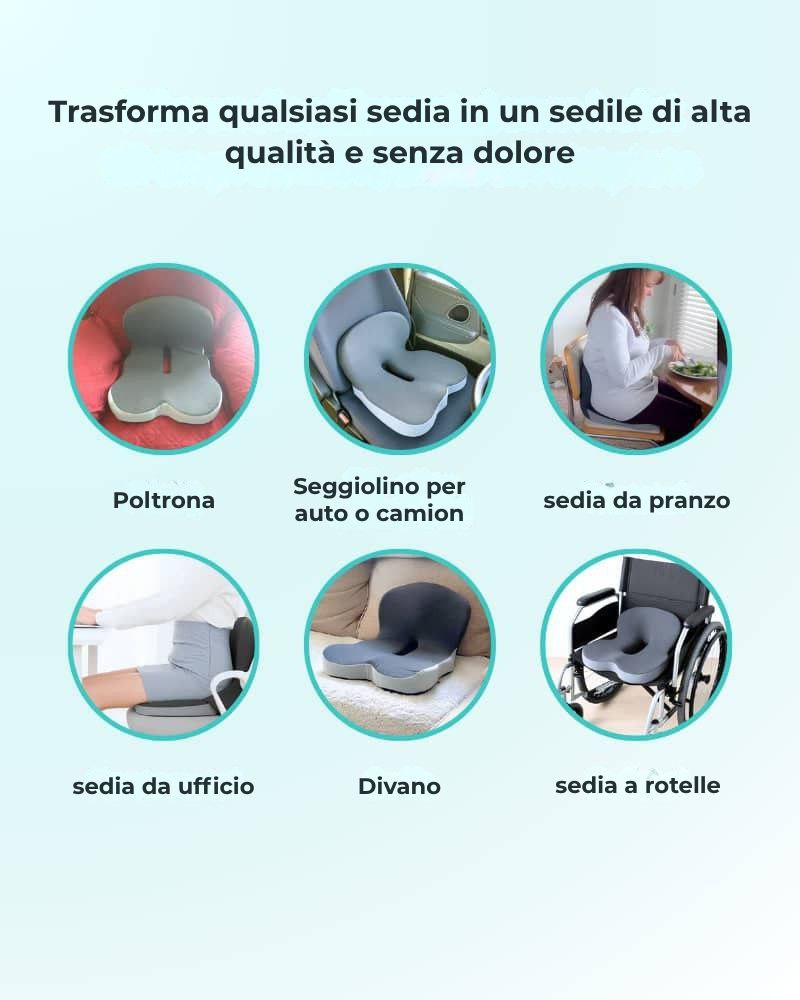 Cuscino per seduta per un sollievo immediato