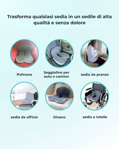 Cuscino per seduta per un sollievo immediato