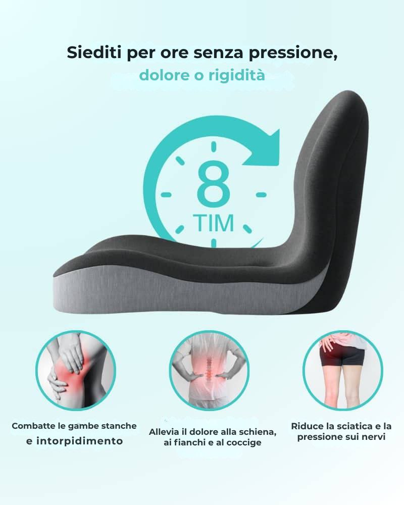 Cuscino per seduta per un sollievo immediato
