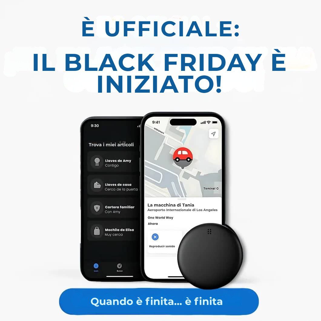 Trackly™ – Non solo un localizzatore GPS per auto. Il tuo cercatore di tutto.
