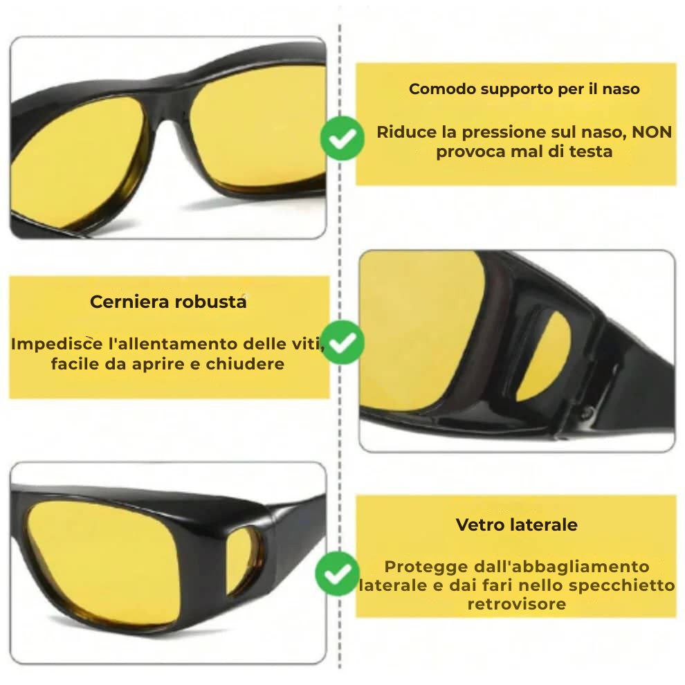 SafeOptics™ Occhiali da guida