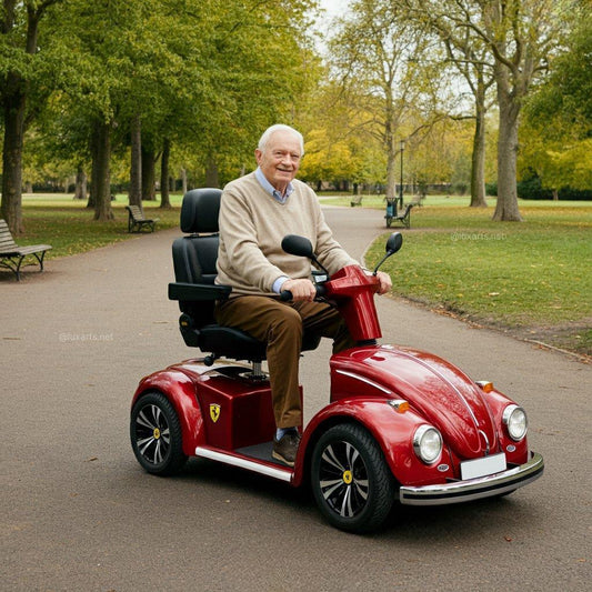 Scooter per disabili ispirato al Maggiolino
